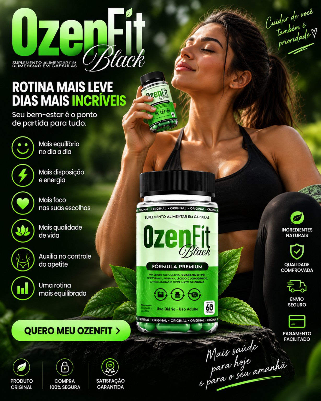 OzenFit Black
